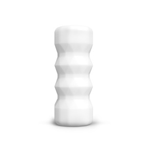 Dorcel Textured Masturbator Cup Exotic White