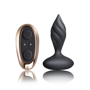 Rocks-off Petite Sensations Desire Anal Vibrator With Remote Control Black