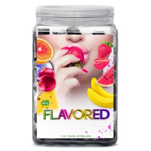 Wet Flavored Assorted 36 X 30ml. In Countyer Bowl Display
