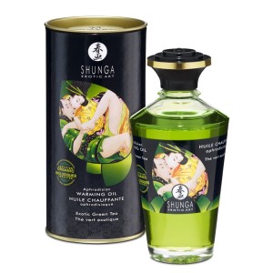 Shunga Warming Oil Exotic Green Tea 100 Ml