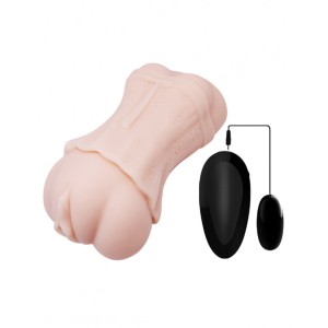 Crazy Bull Soft Vagina Masturbator With Vibration