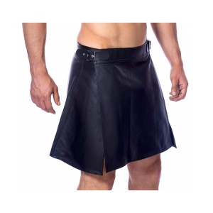 Rimba Leather Men Skirt