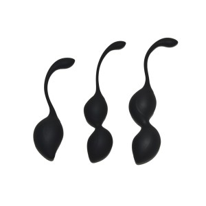 Rimba Toys Geneva Kegel Balls Training Set Black