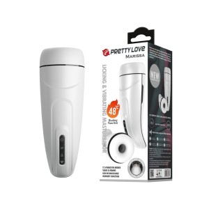 Pretty Love Marissa Automatic Vibrating Masturbator With Heating, Licking And Moaning Function