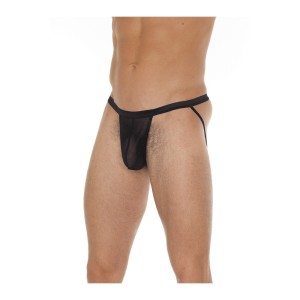 Amorable By Rimba Transparent Jockstrap One Size Black