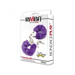 Rimba Police Handcuffs With Purple Fur