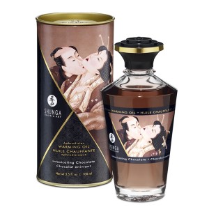 Shunga Warming Oil Intoxicating Chocolate 100 Ml