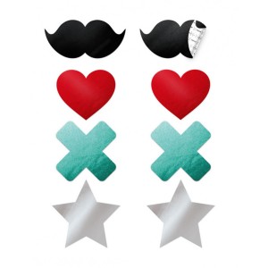Happy Lola Sexy Pasties Nipple Covers 4 Pairs