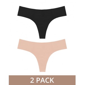 Bye Bra Invisible Thong 2 Pack