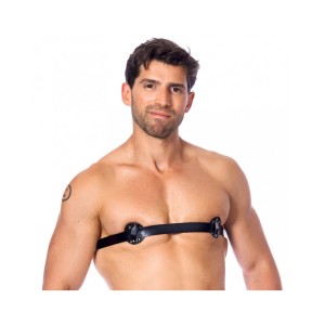 Rimba Male Nipple Harness With Nails Inside