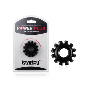 Lovetoy Power Plus Flexibele Cock Ring Zwart