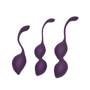 Rimba Toys Geneva Kegel Balls Training Set Purple