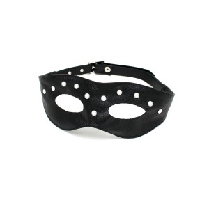 Rimba Open Eye Mask Decorated With Rivets