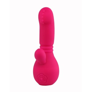 Kawaii Maro 5 Rabbit Vibrator Cerise