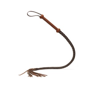 Liebe Seele Leather Whip Black & Brown