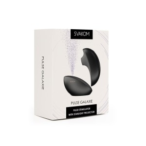 Svakom Pulse Galaxie Air Pressure Vibrator Black
