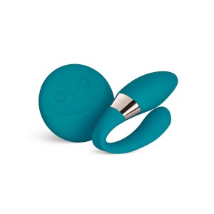 Lelo Tiani Duo Couple Vibrator With Remote Control Ocean Blue