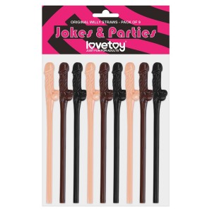 Lovetoy Penis Rietjes  Set Van 9