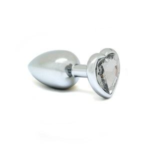 Rimba Butt Plug Small With Heartshaped Cristal (unisex)