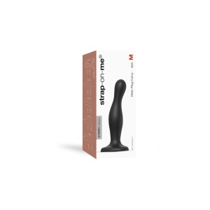 Strap-on-me Dildo Plug Curvy Size M Black
