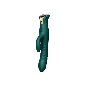 Zalo Mose Thrusting Rabbit Vibrator Green