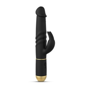 Dorcel Furious Rabbit 2.0 Thrusting And Rotating Vibrator Black 6072523