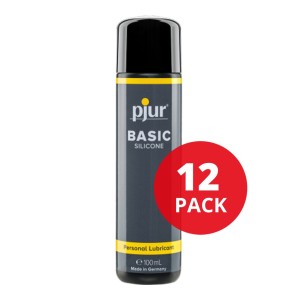 Pjur Basic Silicone-based Lubricant 100 Ml (12 Pieces)