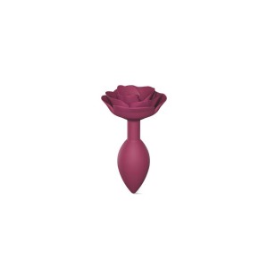 Love To Love Open Roses Size M Butt Plug Plum
