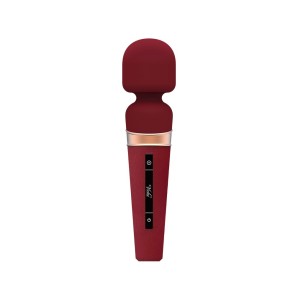 Viotec Titan Wand Vibrator Gold & Wine Red