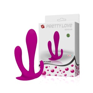 Pretty Love Edgar Double Penetration Dildo