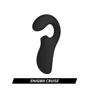 Lelo Enigma Cruise Dual Stimulation Sonic Massager Black