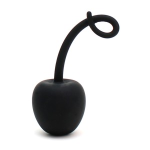 Rimba Toys Paris Apple-shaped Kegel Ball Black