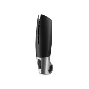 Satisfyer Power Masturbator (with App Control) Masturbator  Black & Silver