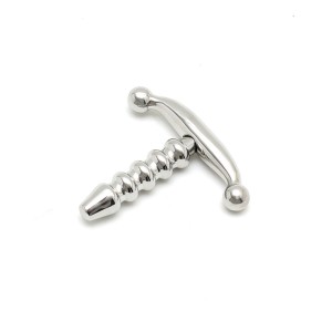 Rimba Bondage Play Ribbed Urethral Plug
