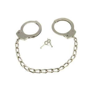 Rimba Metal Police Anklecuffs With Chain.