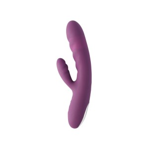 Svakom Avery Thrusting Rabbit Vibrator Purple