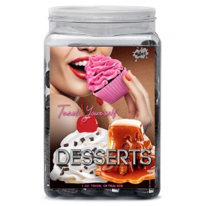 Wet Desserts Assorted 36 X 30ml. In Counter Bowl Display