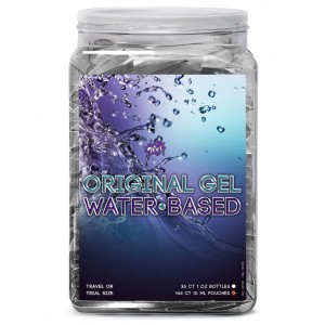 Wet Original Water 144 X 10ml. In Counter Bowl Display