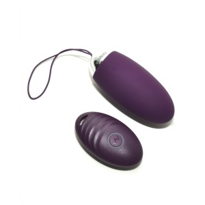 Rimba Toys Venice Egg Vibrator With Remote Control Purple
