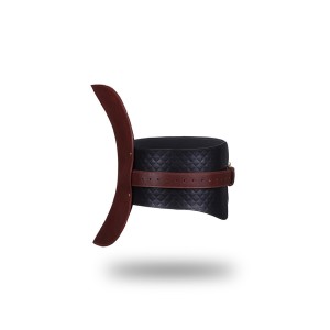 Liebe Seele Leather Saddle Black, Brown & Gold