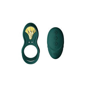 Zalo Bayek Cockring Vibrator (with Remote Control) Green
