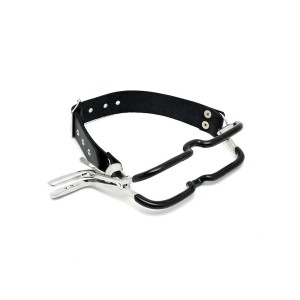Rimba Bondage Play Jennings Mouth Clamp With Neckstrap