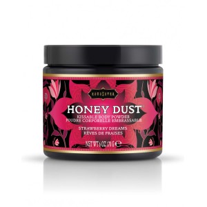Kama Sutra Honey Dust Body Talc Strawberry Kiss