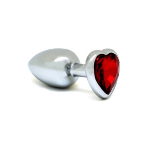 Rimba Butt Plug Small With Heartshaped Cristal (unisex)