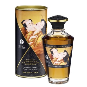 Shunga Warming Oil Caramel Kisses 100 Ml