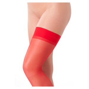 Amorable By Rimba Stockings One Size Red