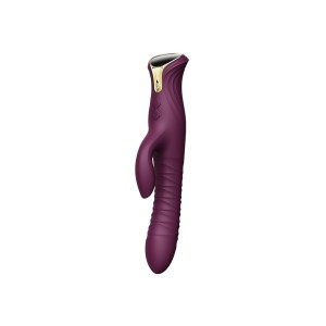 Zalo Mose Thrusting Rabbit Vibrator Purple
