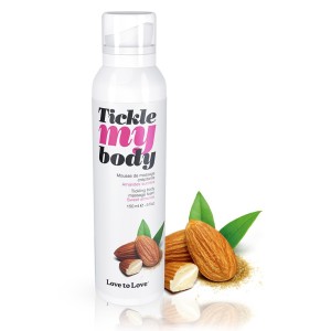 Love To Love Tickle My Body Massage Foam Sugared Almond 150 Ml