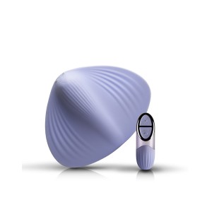 Niya Niya 5 Lay-on Vibrator With Remote Control Light Blue