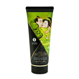 Shunga Kissable Massage Cream Pear & Exotic Green Tea 200 Ml